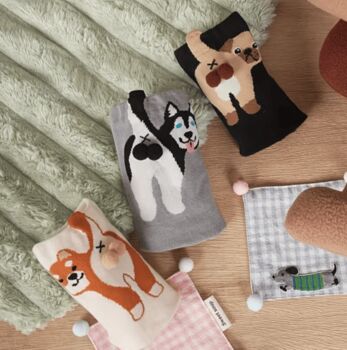 Novelty Fun Socks ~ Dogs With Balls, 3 of 9