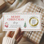 Personalised Christmas Scratch To Reveal Gift Voucher: Santa And Christmas Tree, thumbnail 6 of 8