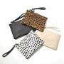 Cowhide Leather Clutch Bag, thumbnail 7 of 12