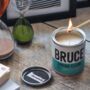 'Bruce Spring Clean' Fresh Cotton Scented Candle, thumbnail 2 of 8