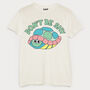 Don't Be Shy Men's Tortoise Slogan T Shirt, thumbnail 5 of 5