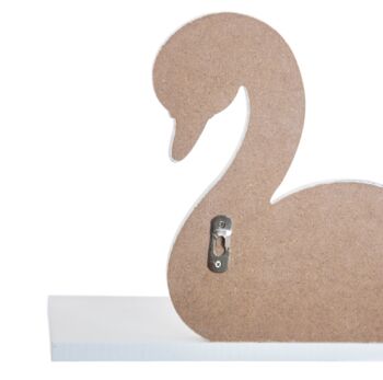 Personalised Swan Designed Shelf, 3 of 3