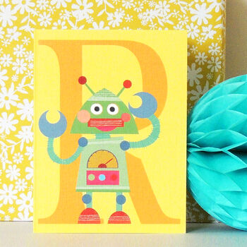 Mini R For Robot Card, 3 of 5