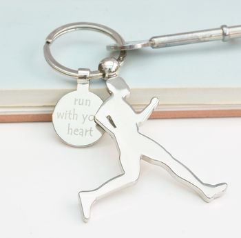 Personalised Runner Keyring, 3 of 5