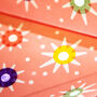 Pink Star Lampshade With Multi Coloured Design, thumbnail 4 of 5