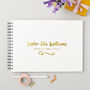 Personalised Christening Guest Or Memory Book, thumbnail 1 of 8