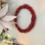 Red Berry Wreath, thumbnail 2 of 5