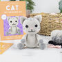 Diy Cat Crochet Kit, thumbnail 1 of 4