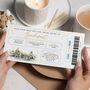 Personalised Holiday Reveal Boarding Pass Voucher, thumbnail 1 of 4