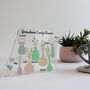 Personalised Family Bunch Ornament, thumbnail 4 of 12