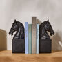 Black Horse Head Bookends, thumbnail 1 of 4