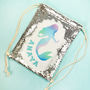Personalised Sequin Mermaid / Unicorn Kit Bag, thumbnail 3 of 12