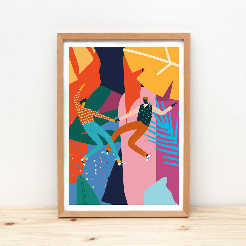 'Dancing With My Love' Art Print, 1 of 5