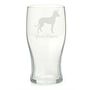 Personalised English Toy Terrier Engraved Glass, thumbnail 1 of 5
