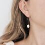 Pearl Drop Earrings, thumbnail 1 of 4