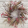 Dried Flower Wreath With Branches, thumbnail 5 of 6