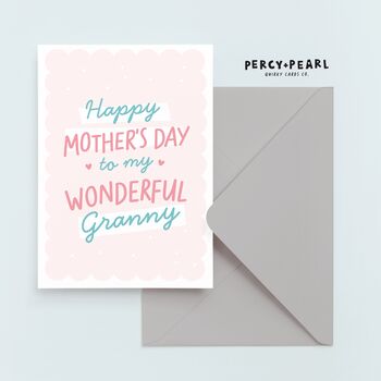 Wonderful Granny Mother's Day Card, 2 of 9