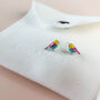 Sterling Silver Colourful Bird Stud Earrings, thumbnail 9 of 9