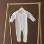 Personalised Hello World Baby Grow Stars, thumbnail 2 of 3