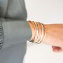 In My F*Ck Off Era Skinny Gold Or Silver Bangle, thumbnail 2 of 10