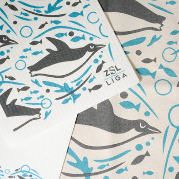 Organic Cotton Tea Towel | Wildlife Collection, 4 of 4