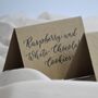 Calligraphy Wedding Buffet Food Cards X Five, thumbnail 2 of 6