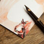 Inky Squirrel Luxury Postcards, thumbnail 7 of 11
