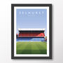 Crystal Palace Selhurst From The Centre Circle Poster, thumbnail 7 of 7
