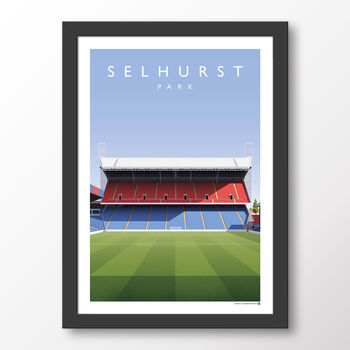 Crystal Palace Selhurst From The Centre Circle Poster, 7 of 7