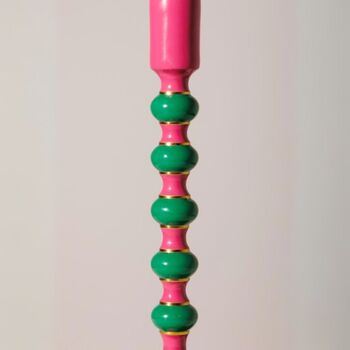 Large Dual Tone Aluminium Candlestick Holder, 2 of 3