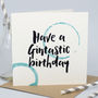 'Gintastic Birthday' Card, thumbnail 1 of 4