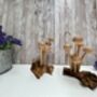 Assorted Wooden Mushroom Forest On Teak Root Wood, thumbnail 4 of 12