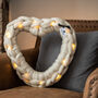 Large Chunky Heart Wreath With Lights, thumbnail 2 of 12