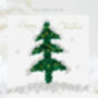 Green Butterfly Christmas Tree Christmas Stickers, 25, thumbnail 2 of 9