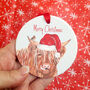 Highland Cow Christmas Tree Decoration, thumbnail 6 of 6