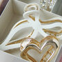 Gold Or Silver Heart Hair Claw, thumbnail 4 of 6