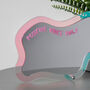 Personalised Positive Vibes Cloud Shaped Bedside Mirror, thumbnail 3 of 6