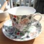 Large Cup And Saucer In Hedgerow Bramble Design, thumbnail 10 of 12