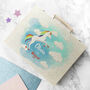 Personalised Rainbow Unicorn Colouring Set, thumbnail 5 of 8