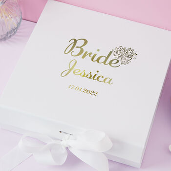 Personalised Bridesmaid, Mother Of The Bride Gift Box, 6 of 7