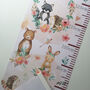 Personalised Boho Tribe Animals Height Chart, thumbnail 2 of 5