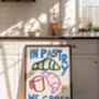 In Pastry We Crust Kitchen Print, thumbnail 1 of 4