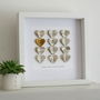 Personalised Golden Wedding Anniversary Heart Gift, thumbnail 8 of 12