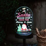 Personalised Christmas Solar Light For Kids, thumbnail 2 of 8