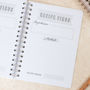 Personalised Gold Foil Food And Fitness Planner, thumbnail 12 of 12