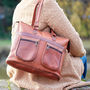 Personalised Leather Shoulder Bag, thumbnail 3 of 9