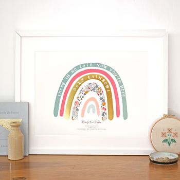Liberty 'Only Rainbows' Original Nursery Print, 5 of 12