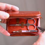 Men's Personalised Manicure Set With Monogram, thumbnail 6 of 7