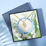 Mother Of Pearl Birth Flower Necklace, thumbnail 11 of 12