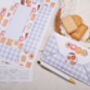 A4 Origami Writing Paper That Folds Into An Envelope With Biscuit Design, thumbnail 5 of 5